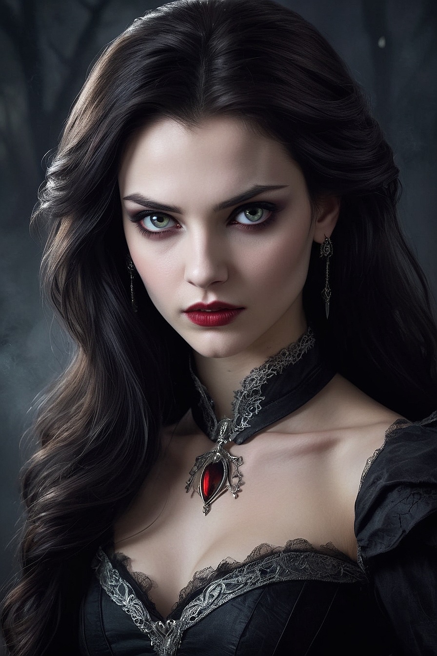 Sylvia - A passionate young woman who has studied vampires
