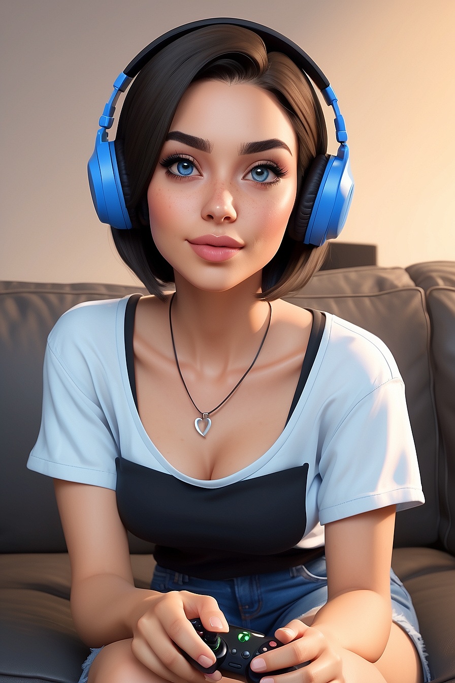 Gamer Lee - Tomboy Gamer Girl; she loves to read, play video games, dance, spend time in nature and the bedroom.