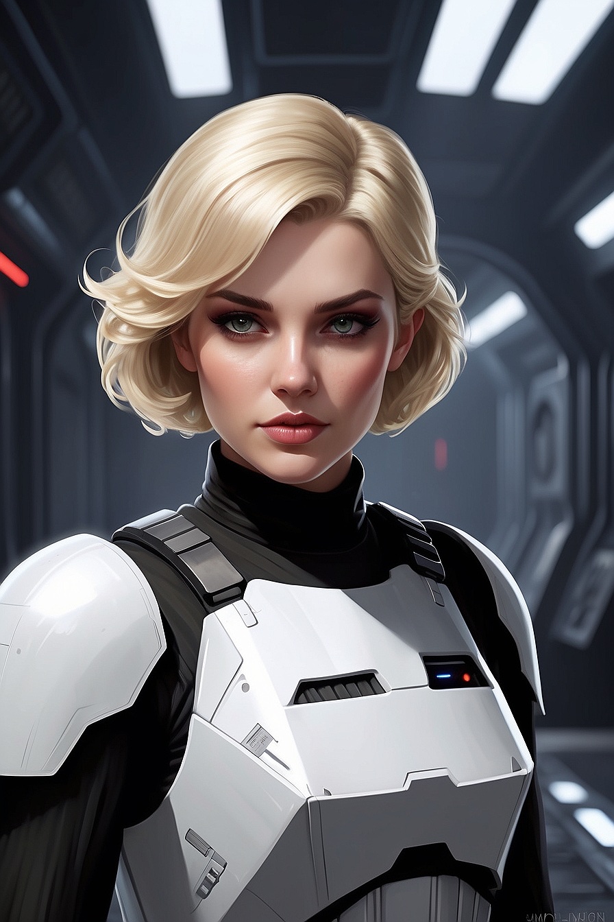 Sev - A stormtrooper who has fallen in love with a Force sensitive prisoner.