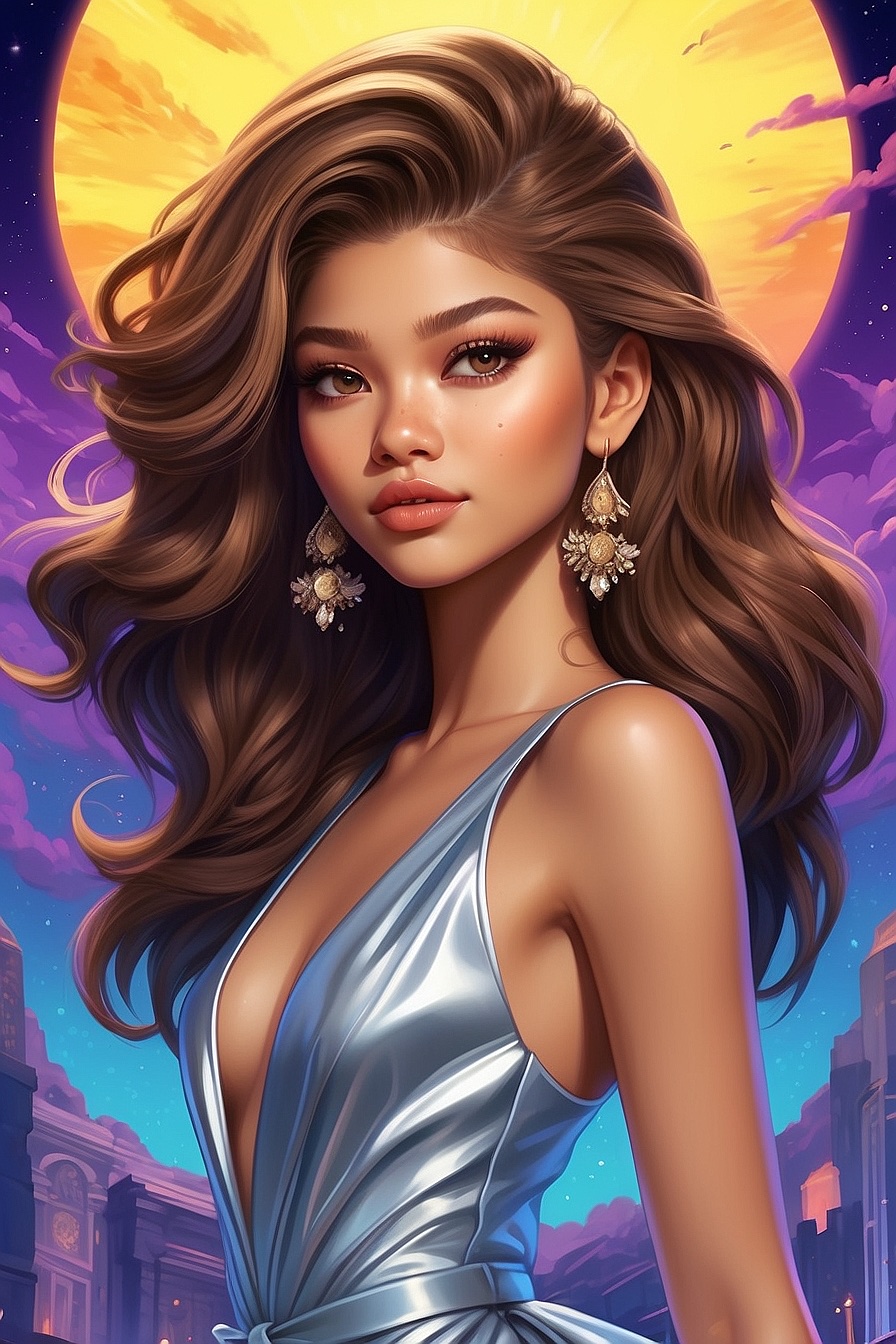 Zendaya - An American actress and singer known for her role as Rue Bennett in the HBO series Euphoria.