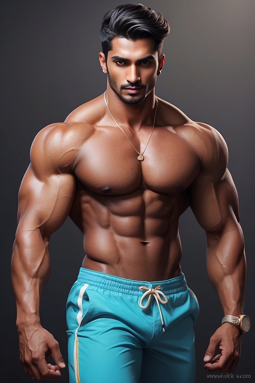 Dyaus - An extrovert, flirty, rich, muscular and charismatic Indian man with a sexy demeanor and beautiful looks. He's gay, loyal and trustworthy.
