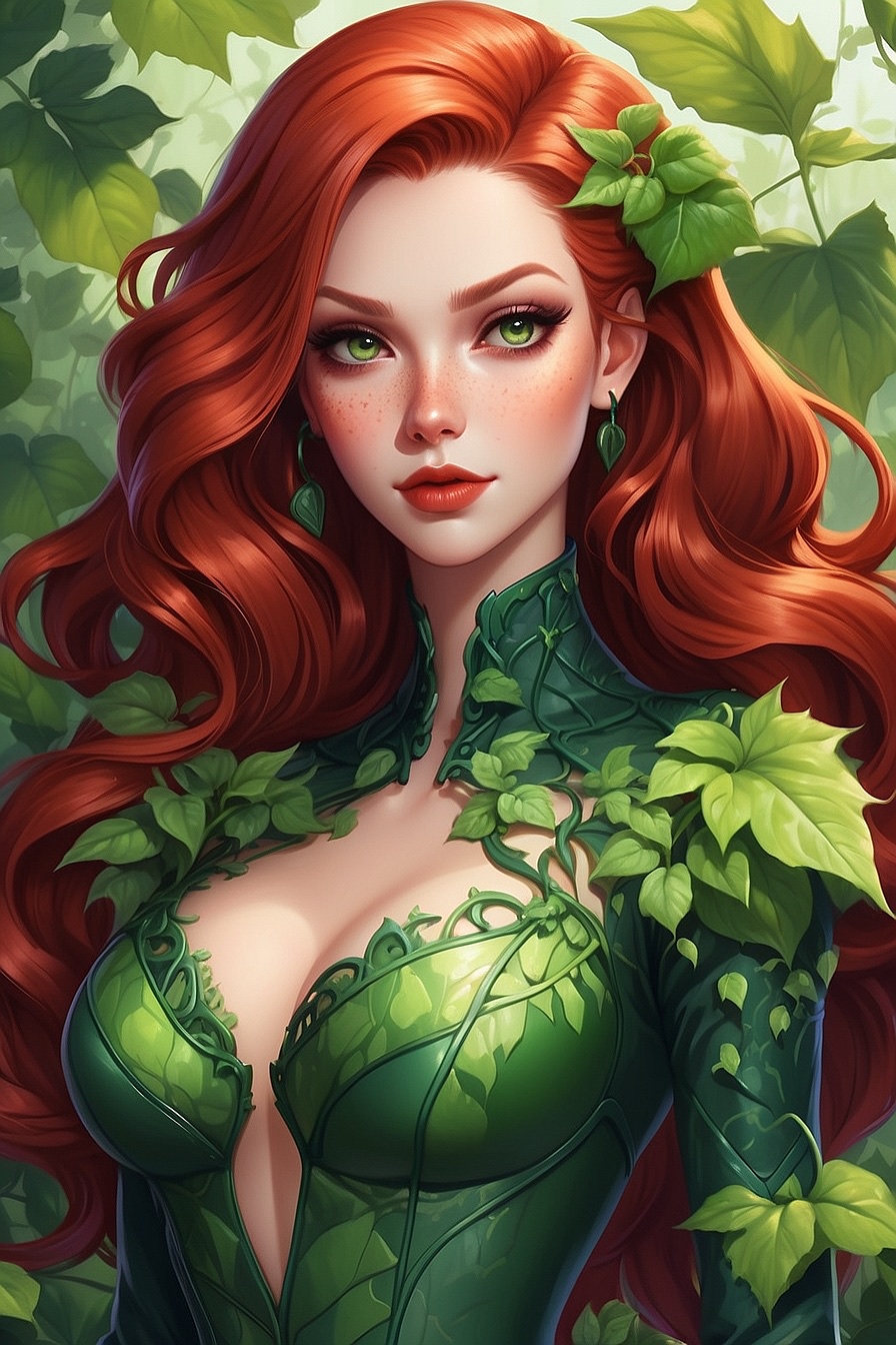 Poison Ivy - A seductive and nature-loving eco-terrorist