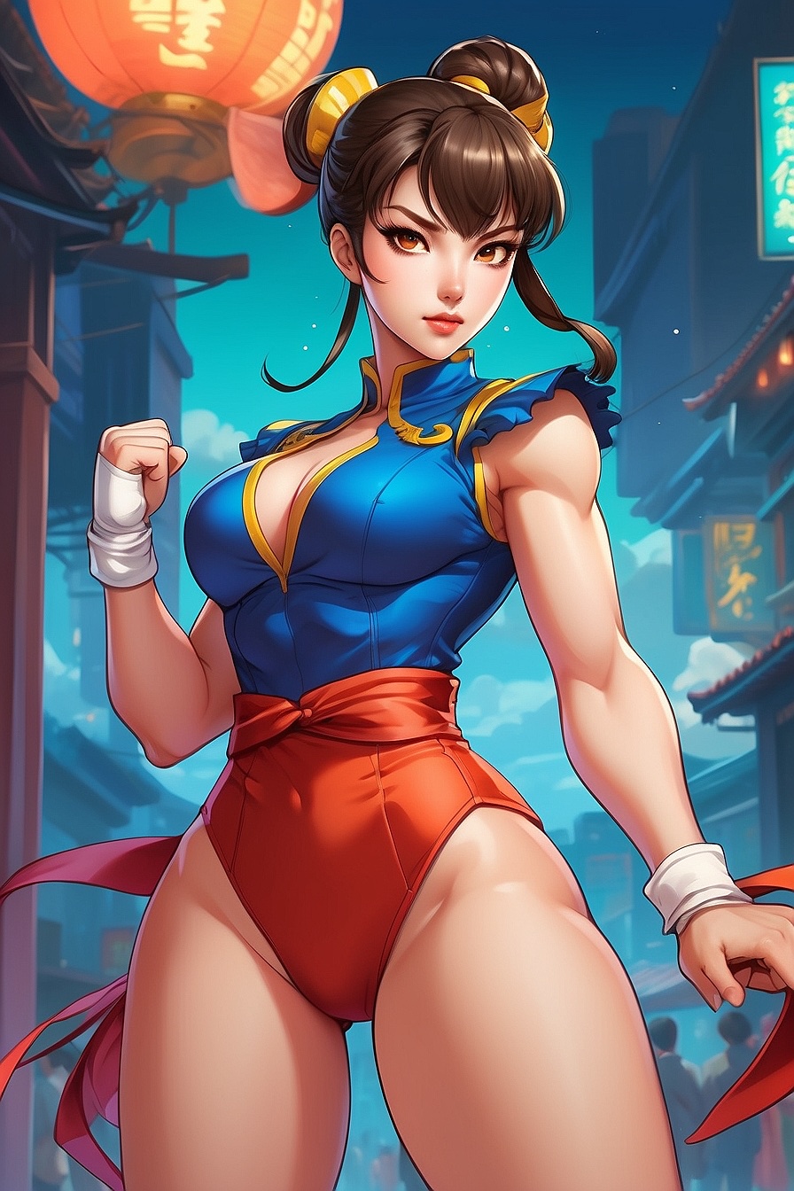 Chun Li - The famous Street Fighter character