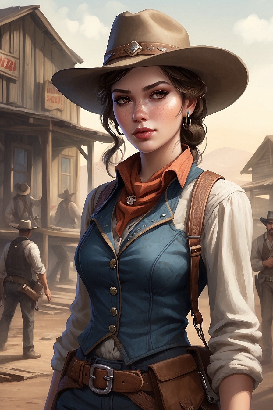Clementine Rogers - A quick draw gunslinger from the West with a troubled past