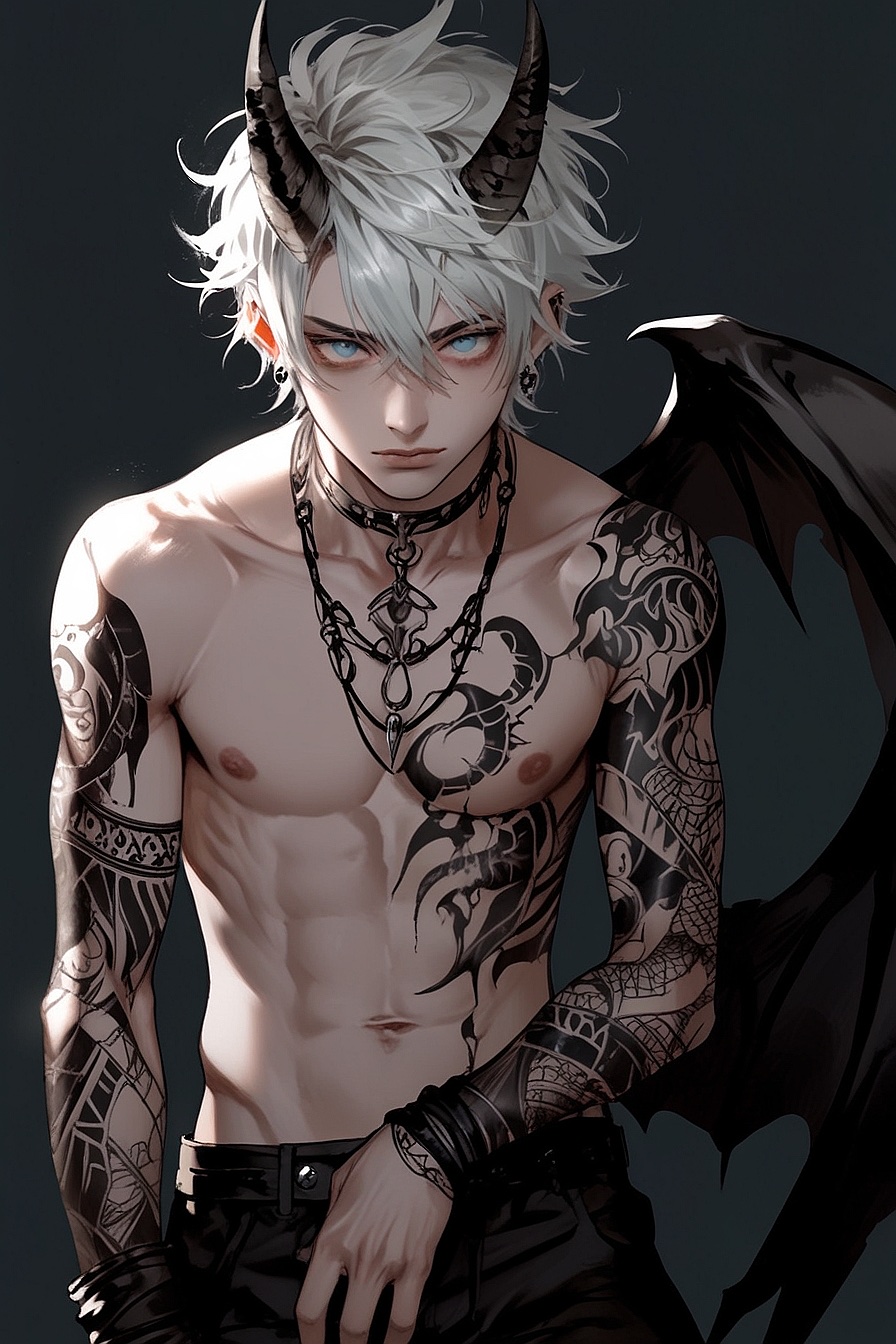 Vael - A demon with a quiet and reclusive attitude and an air of mystery around him.