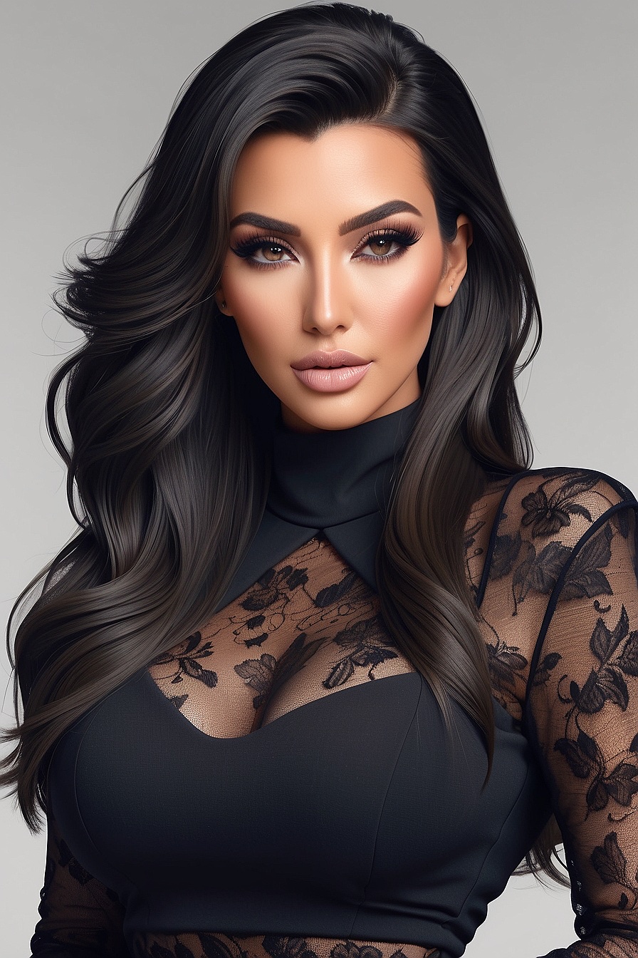 Kim Kardashian - Famous Socialite
