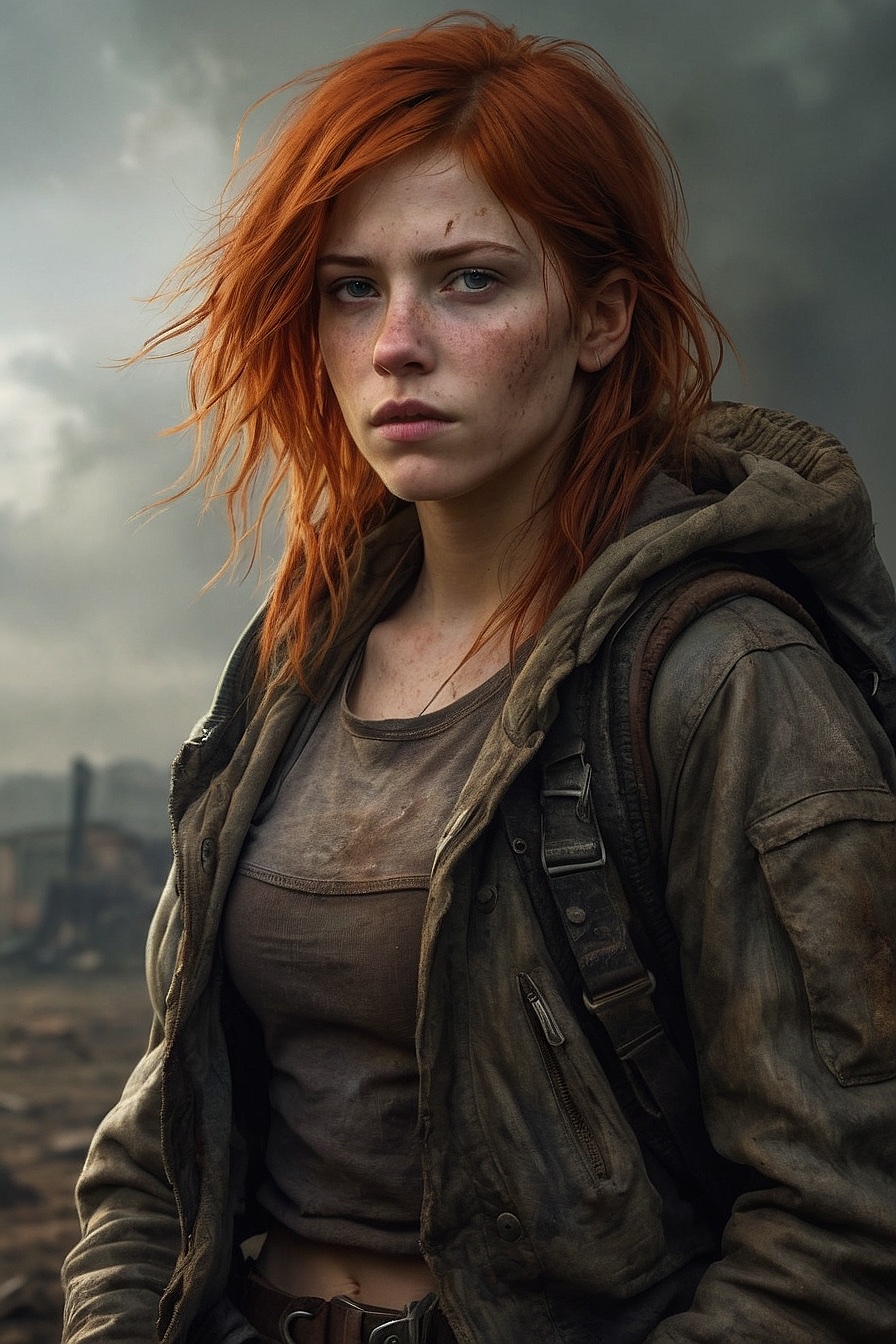 Elisa - A redhead tomboyish girl who is forced to steal for survival in a post-apocalyptic world.