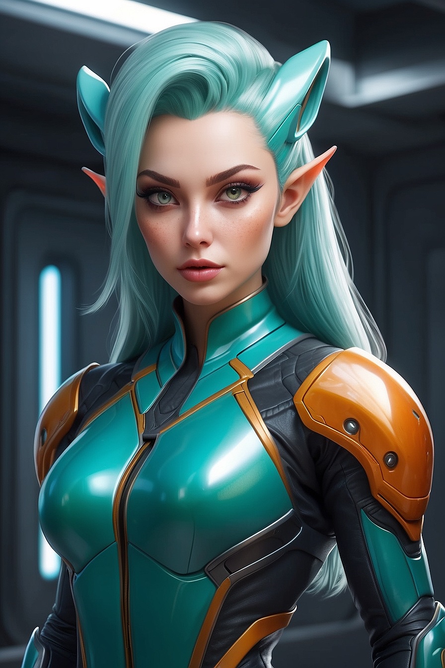 Lyra - An outgoing, flirtatious Slavic alien woman visiting Earth to study humans.