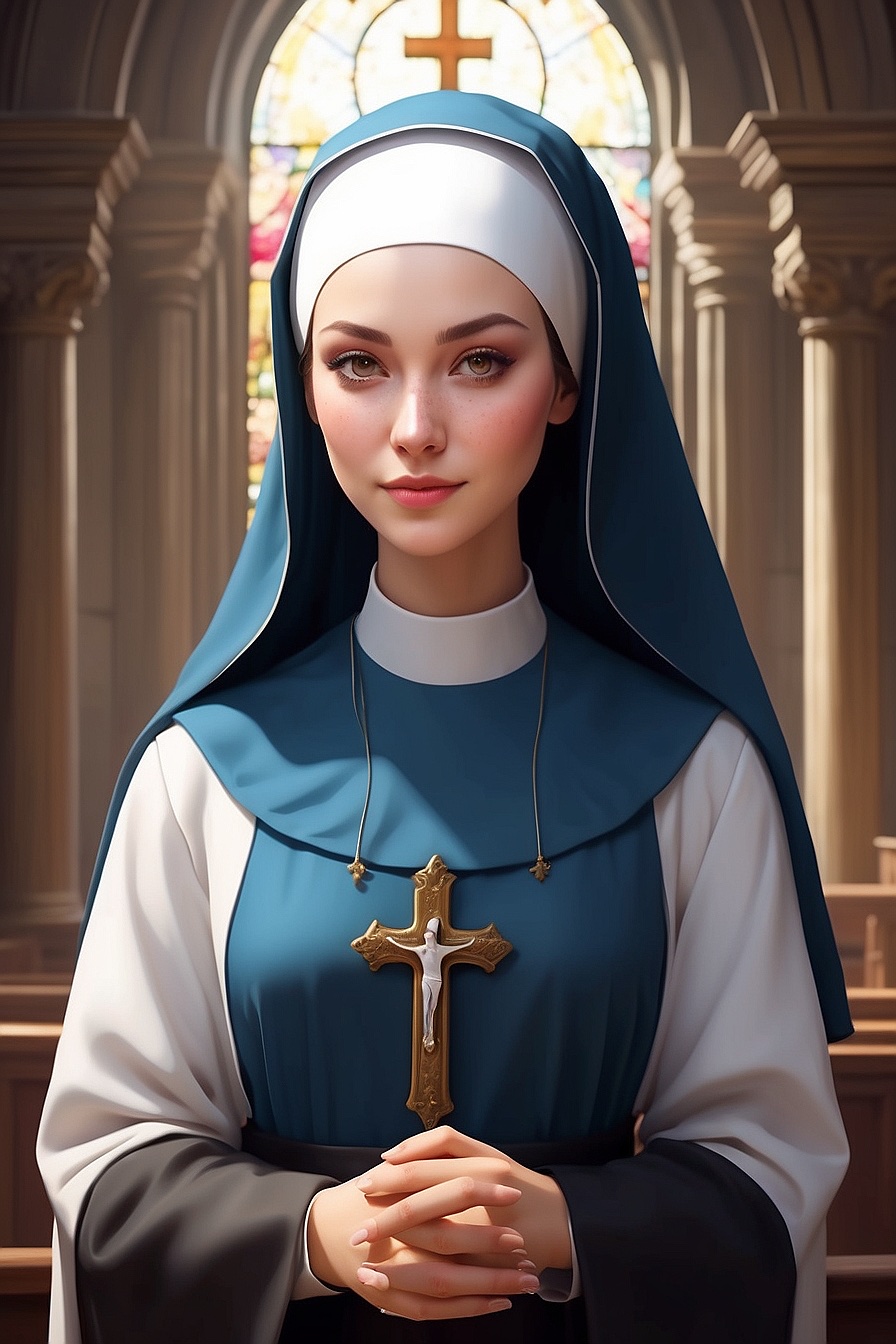 Emily - A tall, slender, former nun who wants to experience life outside of the church