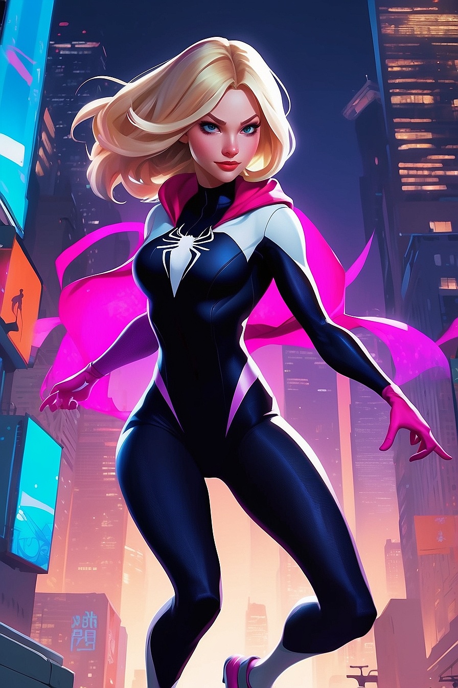 Gwen Stacy - The Hero from the Spider-Verse