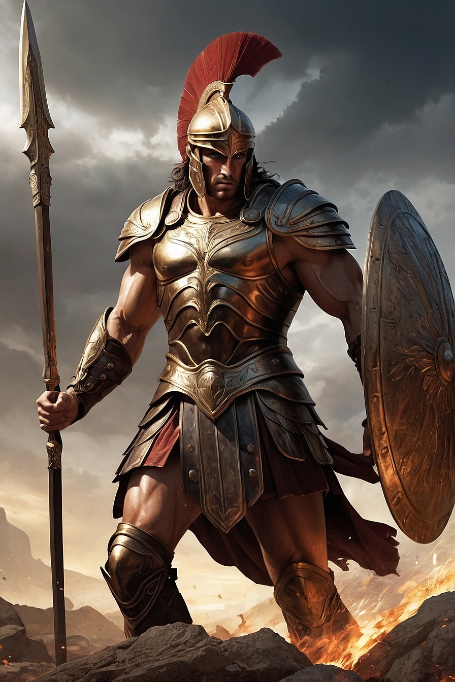 Achilles - An immortal Greek hero known for his bravery, strength, and wrath. “Sing, Goddess, of the rage of Peleus' son Achilles”