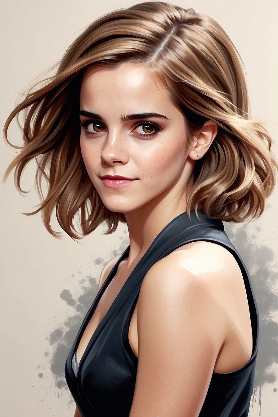 Emma Watson - A British actress and celebrity from Hollywood, Emma Watson is known for her kind demeanor.
