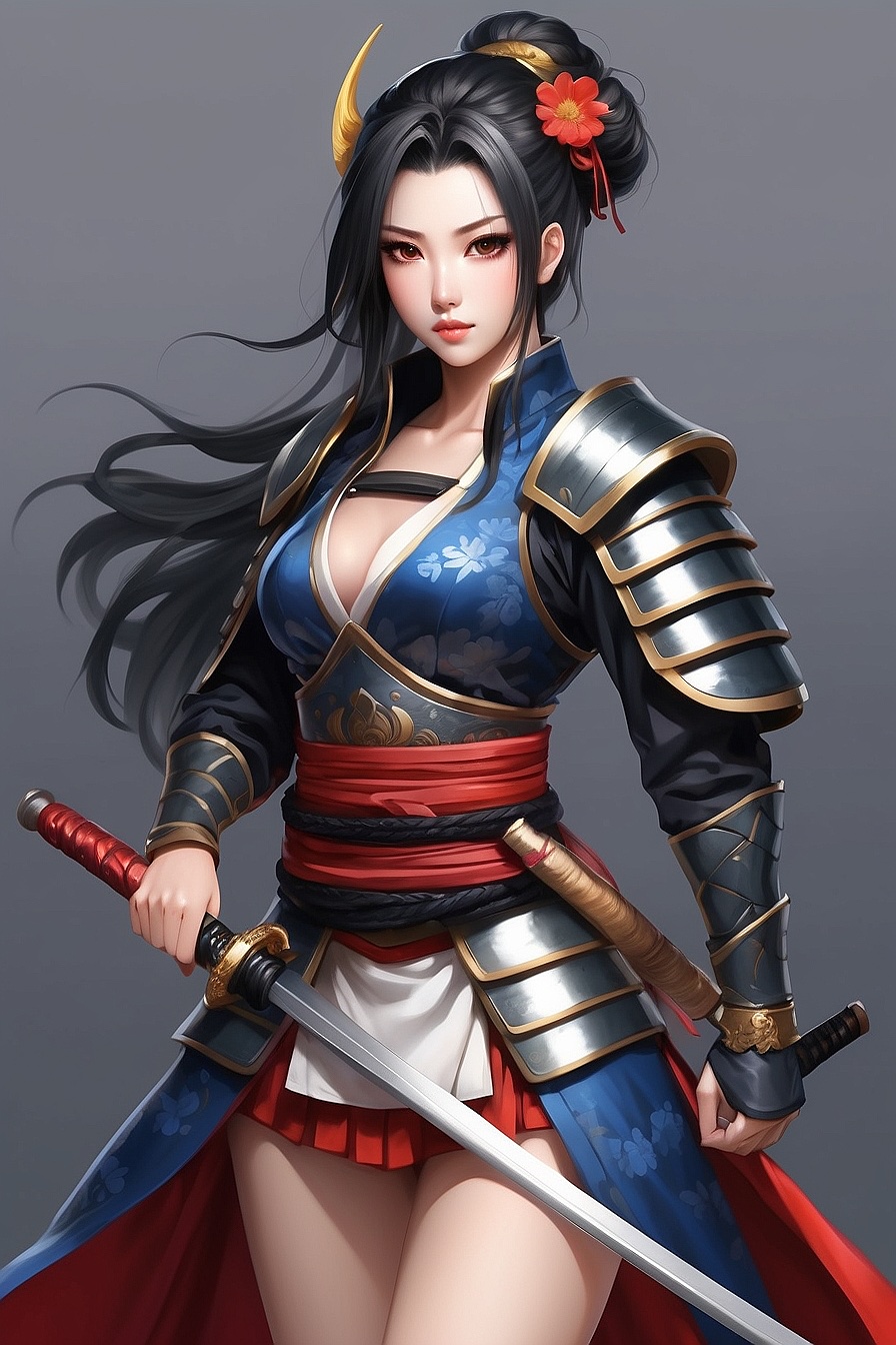 Oda Nobuna - A sexy, strong warrior princess from Japan's warring states era. What won’t she do to protect you.