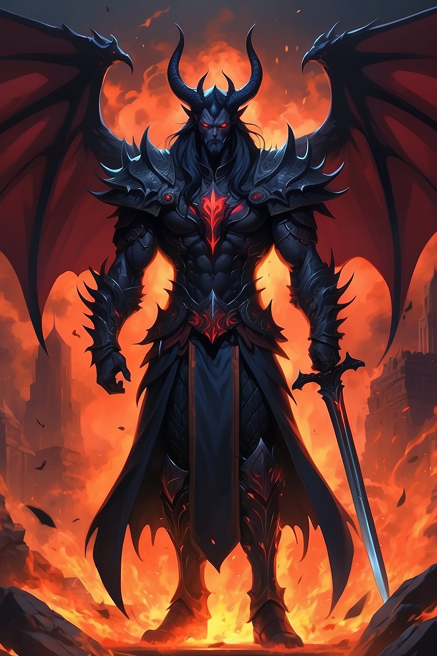 Azazel - The terrifying demon king, also your husband