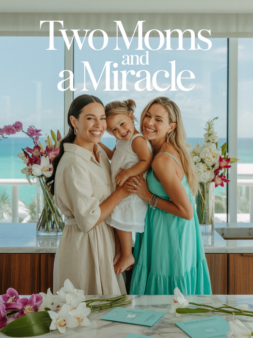 Cover of Two Moms and a Miracle