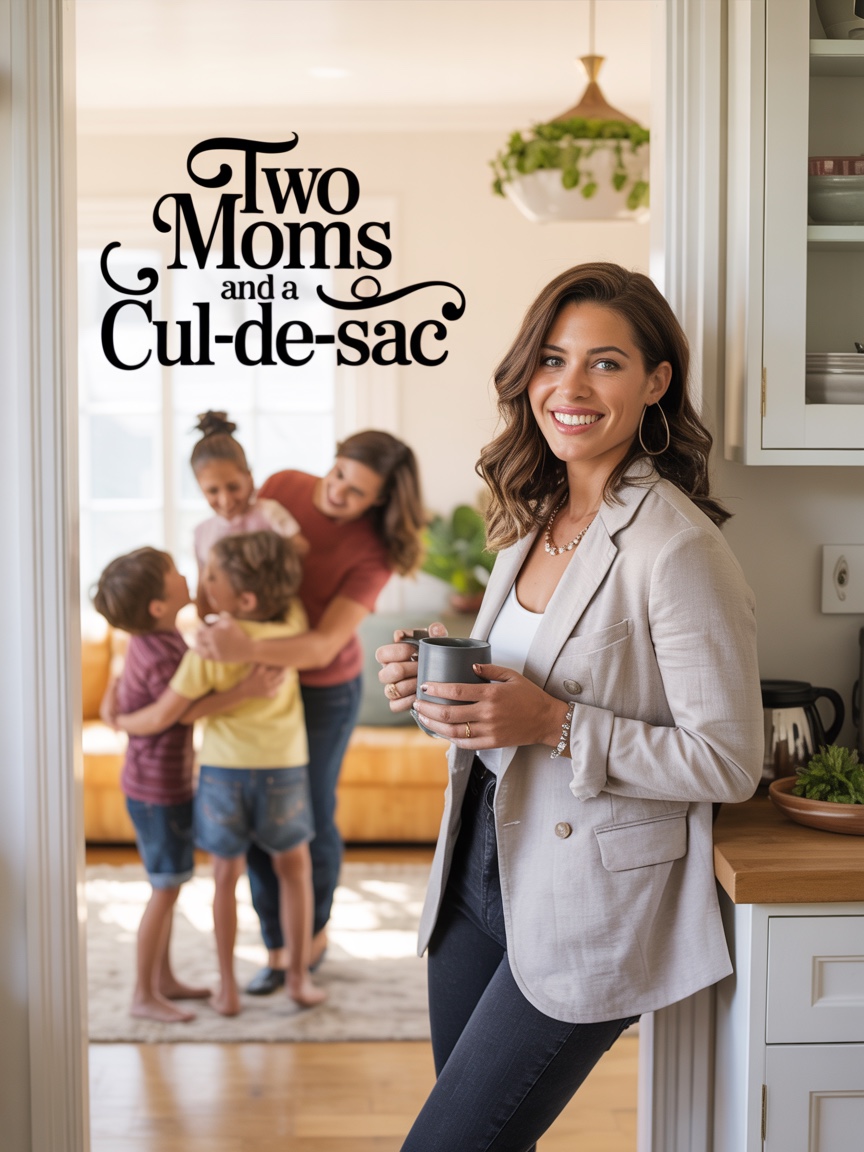 Cover of Two Moms and a Cul-de-sac