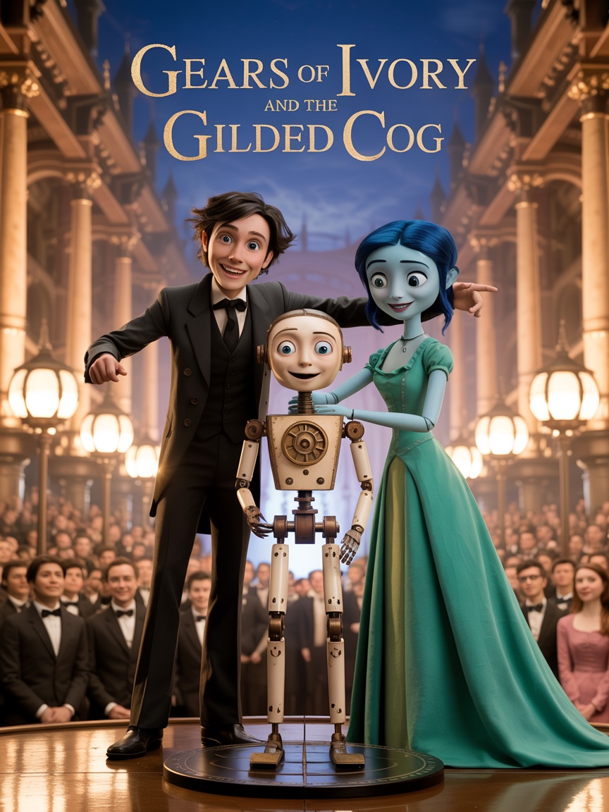 Cover of Gears of Ivory and the Gilded Cog