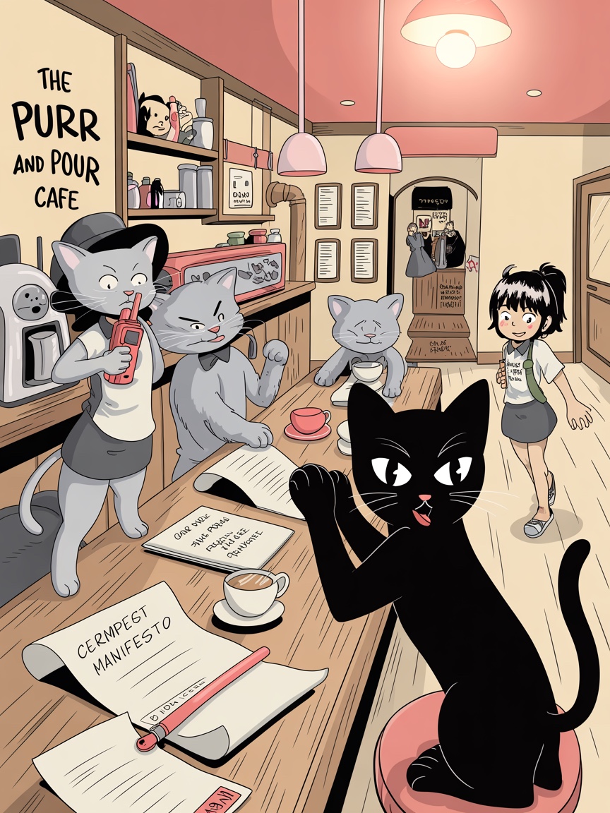 Cover of The Purr And Pour Cafe
